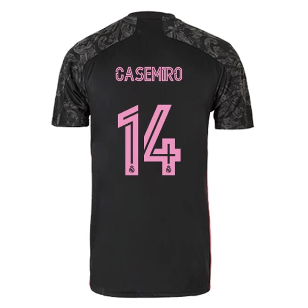 Camiseta Real Madrid 3ª Kit NO.14 Casemiro 2020 2021 Negro